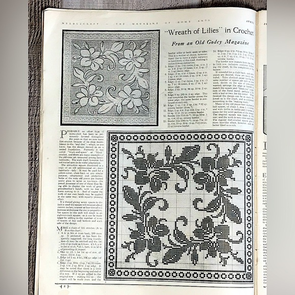 Vintage 1931 magazines: Needlecraft - The Magazine of Home Arts - Picture 10 of 10